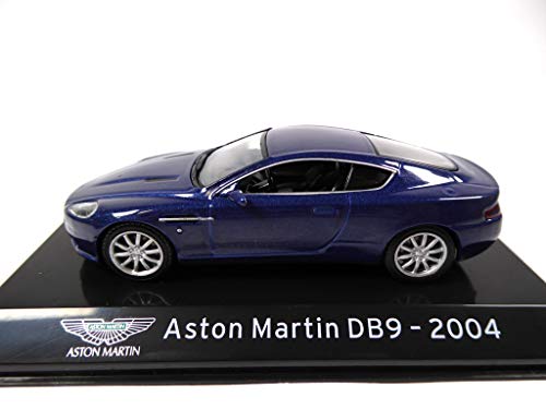 OPO 10 - Coche 1/43 Colección Supercars Compatible con Aston Martin DB9 2004 (S49)