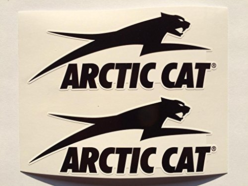 SBD Decals 2 Arctic Cat Gato Grande Die Cut Adhesivos