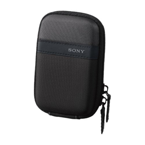 Sony LCSTWP/B - Funda para cámara compacta, color negro