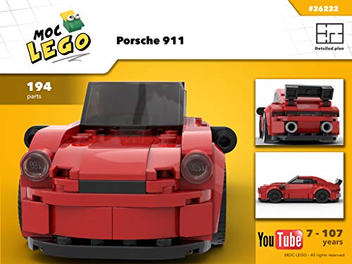 Sport car (Instruction Only): MOC LEGO (English Edition)