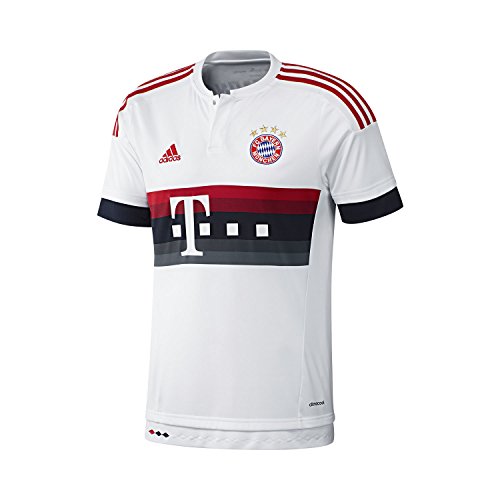 2ª Equipación Bayern de Munich 2015/2016 - Camiseta oficial adidas, talla 140