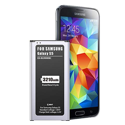 3210mAh Batería para Samsung Galaxy S5,EMNT de Alta Capacidad Reemplazo de Ion de Litio batería de Repuesto Compatible con Original Galaxy S5 Sin NFC-2 Years Warranty【No para S5 Mini】