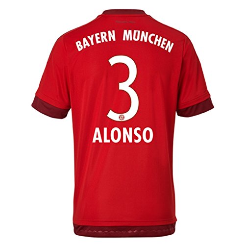 adidas 2015-16 Bayern Múnich (Alonso 3) Camiseta