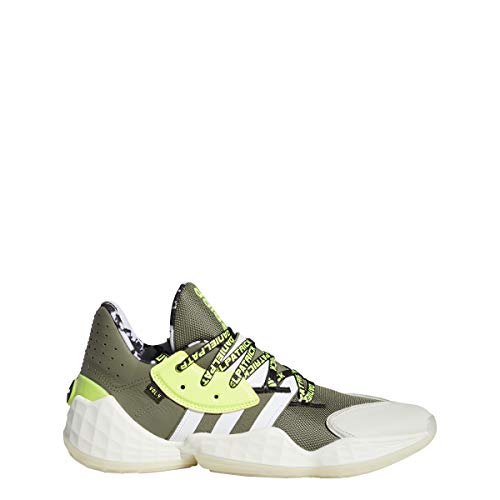adidas Harden Vol. 4 - Zapatillas de baloncesto para hombre, color verde, Hombre, FV8921, verde, 44 EU