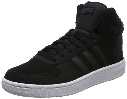 adidas Hoops 2.0 Mid, Zapatos de Baloncesto Hombre, Negro (Core Black/Core Black/Carbon S18 Core Black/Core Black/Carbon S18), 42 EU