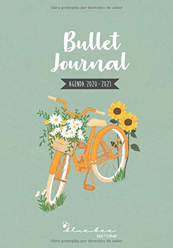 Agenda escolar estilo "Bullet Journal" - Bici: Septiembre 2020 a Agosto 2021 (Bullet Journal 20-21)
