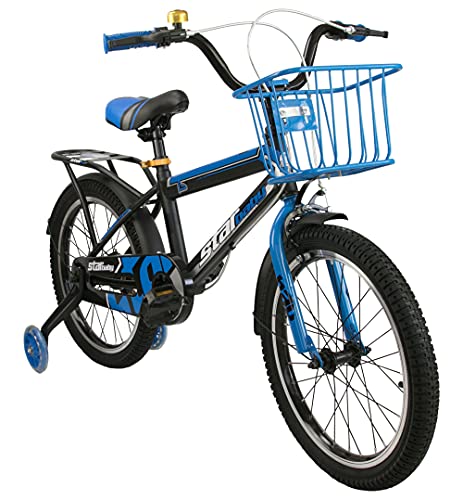 Airel Bicis Infantiles | Bici con Ruedines y Cesta | Bicicletas Infantiles para Niños y Niñas | Bicicletas 16 y 18 Pulgadas | Bicicletas niños 4-7 años | Color: Azul-Cielo Pulgadas: 18