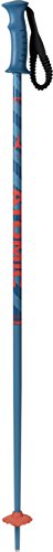 ATOMIC AMT Boy 1 Par de Bastones de esquí para jóvenes esquiadores, Aluminio, Niño, Azul/Naranja, 75 cm
