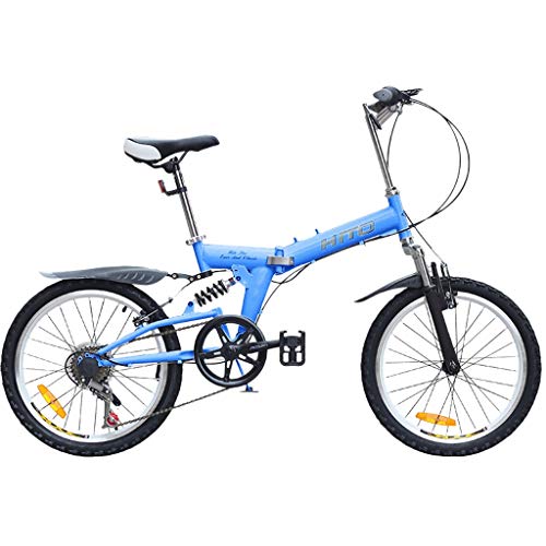 Bicicleta Bicicleta De Montaña Carretera Plegable Adulto Specialized Velocidad Variable con Sistema De Freno Doble V Mini Ligero Portátil Trek Bicicleta