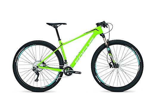 Bicicleta de montaña Focus Raven Core 29 pulgadas para hombre, 22 G, Shimano SLX Div. Rh, altura del cuadro: 54 cm; colores: verde/negro