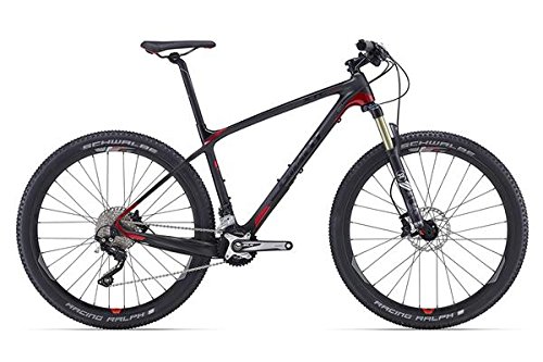 Bicicleta de montaña Giant XTC Advanced 2, 27,5 pulgadas, negro/rojo (2016), 39