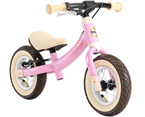 BIKESTAR 2-en-1 Bicicleta sin Pedales para niños y niñas 2-3 años | Bici con Ruedas de 10" Edición Sport | Rosa Unicornio