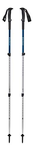 Black Diamond Trail Sport 2 Trek Poles Bastones de Senderismo, Unisex-Adult, Kingfisher, 81-140 cm