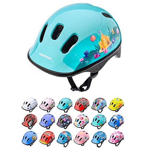 Casco Bicicleta Bebe Helmet Bici Ciclismo para Niño - Cascos para Infantil Bici Helmet para Patinete Ciclismo Montaña BMX Carretera Skate Patines monopatines (XS 44-48 cm, Magic)