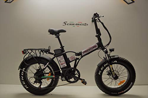 Cicli Ferrareis Bicicleta eléctrica Fat Bike 20 plegable 250 W Pico 480 W de aluminio Shimano Personal