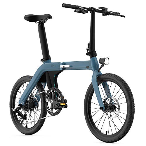 Coolautoparts Bicicleta Eléctrica Plegable 20 Pulgadas 250W 30km/h Ciclomotor Bicicleta de Ciudad/Montaña de Aluminio Bateria Litio Display LCD 3 Modos para Hombres Mujeres Adultos [EU Stock]