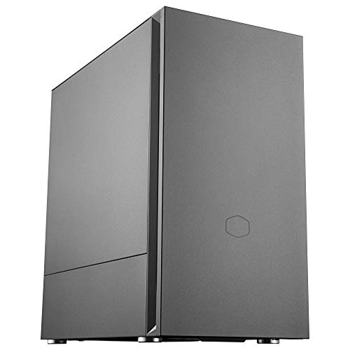 Cooler Master Silencio S400 Midi-Tower Negro - Caja de Ordenador (Midi-Tower, PC, De plástico, Acero, Negro, Micro ATX,Mini-ITX, 16,7 cm)