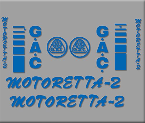 Ecoshirt BC-QDUL-5FD2 Pegatinas Bicicleta Motoreta R303 Stickers Aufkleber Decals Autocollants Adesivi, Azul