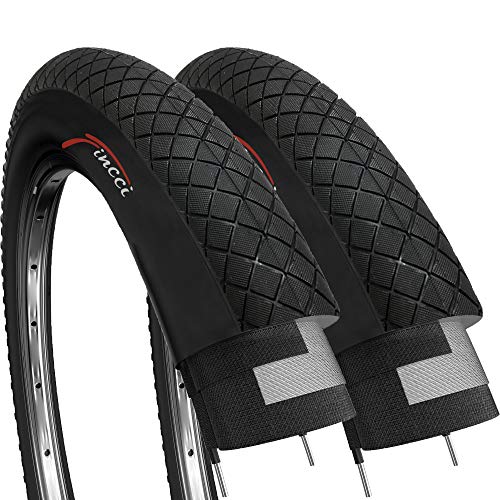 Fincci Par 20 x 1,95 Neumáticos Cubiertas para BMX o Niños Childs Bicicleta