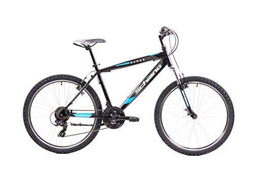 F.lli Schiano Range Bicicleta MTB, Hombre, Azul Negro, 26''