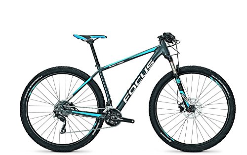 Focus Black Forest Pro 29 - Bicicleta de montaña (20 g, 29 pulgadas, altura del cuadro: 47), color gris