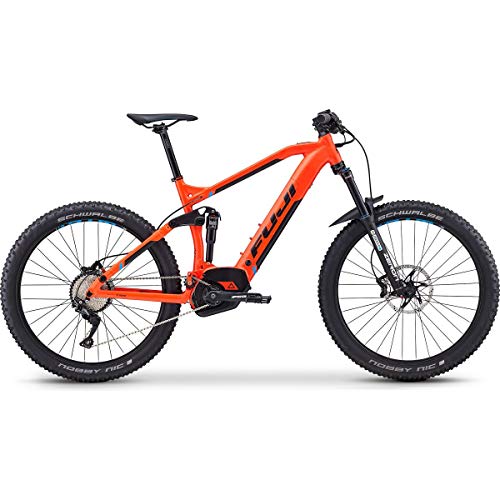 Fuji Blackhill Evo LT 27.5+ 1.5 Intl E-Bike 2019 Satin Orange - Bicicleta electrónica (53 cm, 650 B), color naranja