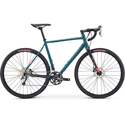 Fuji Jari 1.5 Adventure Road Bike 2020 - Bicicleta de carretera (satén, 56 cm, 700 c), color verde