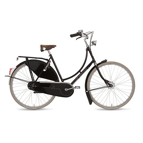 Gazelle Tour Populair USA Bicicleta holandesa de 8 velocidades para mujer, 2016, color: negro, altura del marco: 51 cm