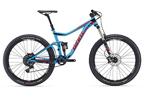 Giant Trance SX - Bicicleta de montaña (27,5 pulgadas), color azul y rojo