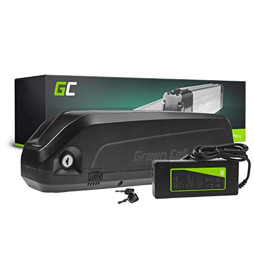 Green Cell GC® Bateria Bicicleta Electrica 48V 13Ah Down Tube Li-Ion E-Bike Batería y Cargador