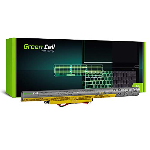 Green Cell® Standard Serie L12M4F02 L12S4K01 Batería para Lenovo IdeaPad P500 Z500 Z500A Z505 Z510 Z400 Ordenador (4 Celdas 2200mAh 14.4V Negro)