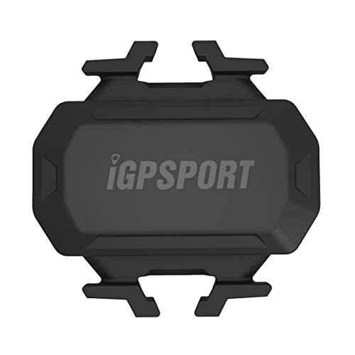IGPSPORT - Sensor de cadencia C61 inalámbrico impermeable IPX7, doble módulo Bluetooth y Ant + compatible con Garmin Edge