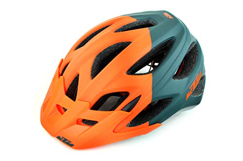 KTM Factory Character - Casco de bicicleta con cierre Fidlock (58-62 cm), color naranja mate