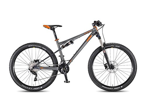 KTM Lycan 274 Mountain Bike, 2016, titangrau Negro Mate Naranja, RH 48, 13,40 kg