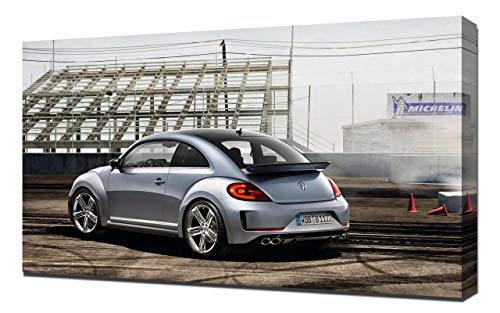 Lienzo impreso para pared, diseño de Volkswagen Beetle-R-Concept-V3-1080