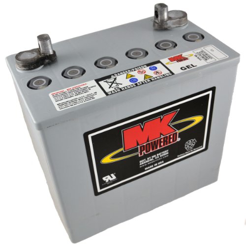 MK M22NF SLD G - Batería de gel para sillas de ruedas y motos (12 V, 50 Ah)