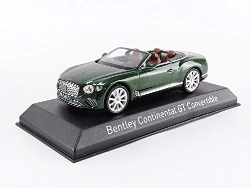 Norev NV270325 1:43 2019 Bentley Continental GT Convertible-Verdant Metálico