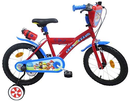 Paw Patrol - Bicicleta Infantil de 16 Pulgadas, diseño de Patrulla Canina