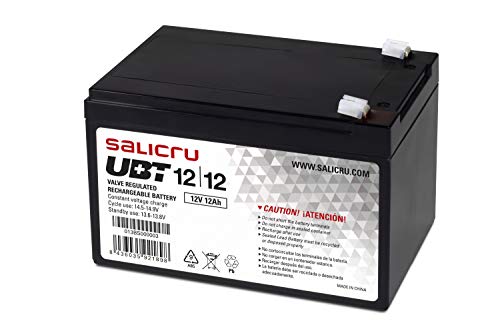 Salicru UBT 12/12 - Batería para SAI (12 Ah, 12 V)