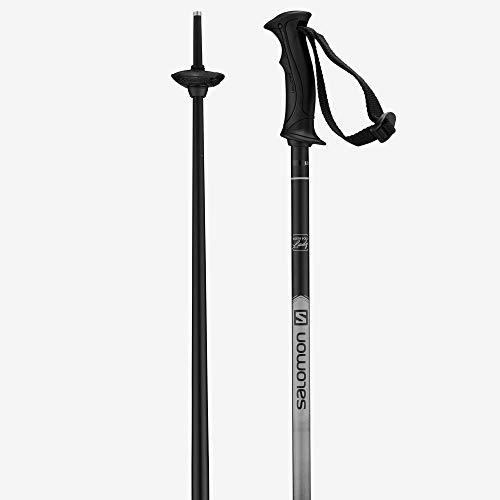 SALOMON Northpole Lady Bastones de esquí para Mujer, Aluminio, Negro, 120 cm