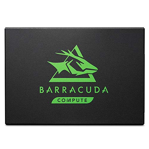 Seagate BarraCuda 120 SSD, 1 TB, Disco duro interno SSD, SSD, 2,5 pulgadas, SATA a 6 Gb/s para portátil, ordenador de sobremesa o PC (ZA1000CM10003)