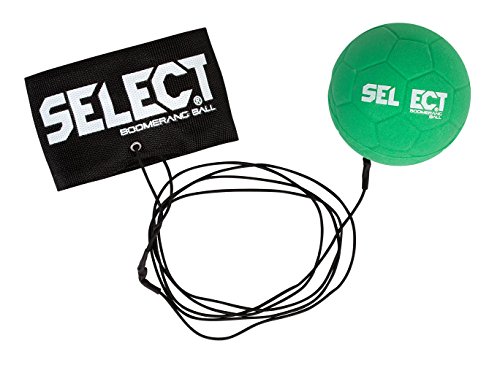 SELECT Boomerang Ball Balón de Balonmano, Unisex Adulto, Verde, Umfang: 20 cm