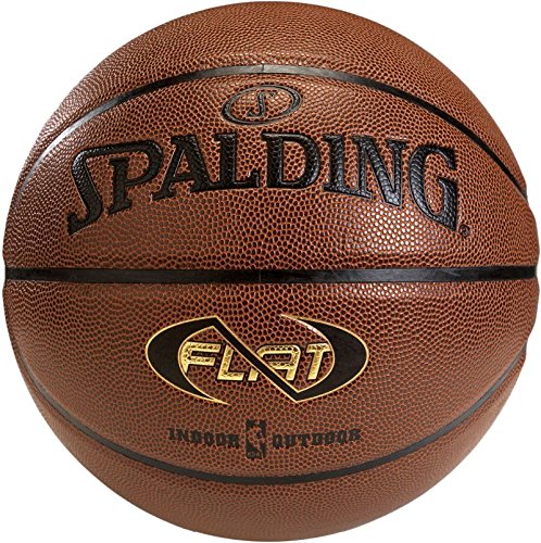 Spalding NBA Neverflat In/out Sz.7 (74-096Z) Balón de Baloncesto, Unisex Adulto, Naranja, 7