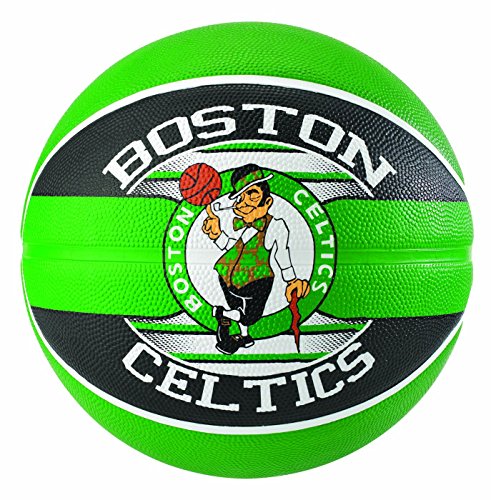Spalding NBA Team Boston Celtics 83-505Z Balón de Baloncesto, Unisex, Multicolor, 7