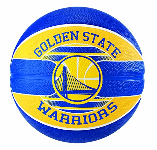 Spalding NBA Team Golden State 83-515Z Balón de Baloncesto, Unisex, Multicolor, 7