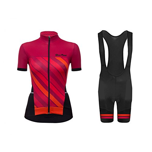 UGLY FROG Maillot de ciclismo para mujer de manga corta, conjunto de ropa para deportes al aire libre, camiseta y pantalones cortos para el verano