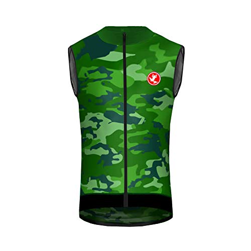 Uglyfrog Maillot Ciclismo Hombre,Camiseta Sin Mangas Top Bicicleta Chalecos Verano de Ciclistas Cycling Vest 148-H19VSV09