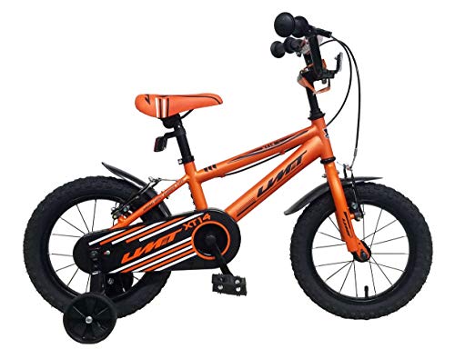 Umit 14" Xt14 Bicicleta Pulgadas niño, Unisex niños, Naranja