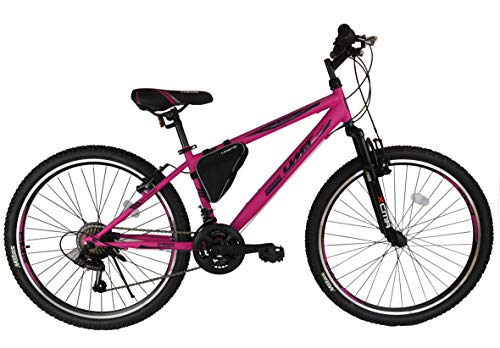 Ümit Bicicleta 24" XR-240, Juventud Unisex, Rosa, Mediano