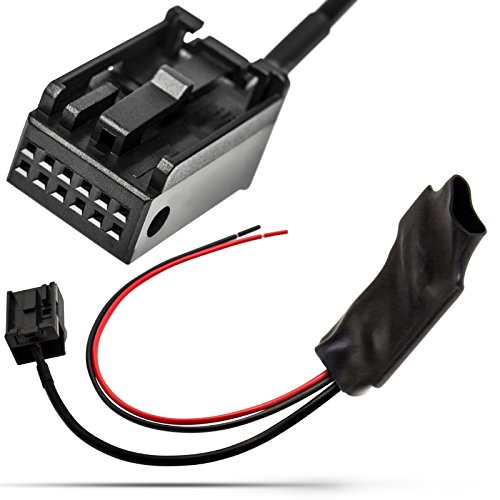 Adapter Universe Bluetooth AUX IN Adaptador Cable Amplificador + Cancelación del Ruido Filtro 12POL para BMW 3 E90 E91 E92 E93 Radio Navi Business SA 609 650 661 662